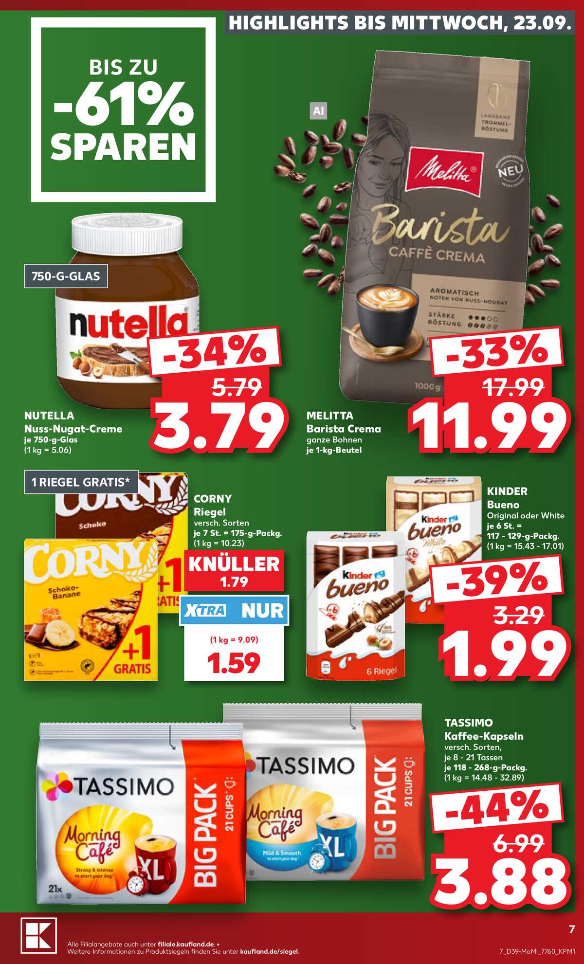 Leták Kaufland Německo 21.9.-23.9.2026 strana 7