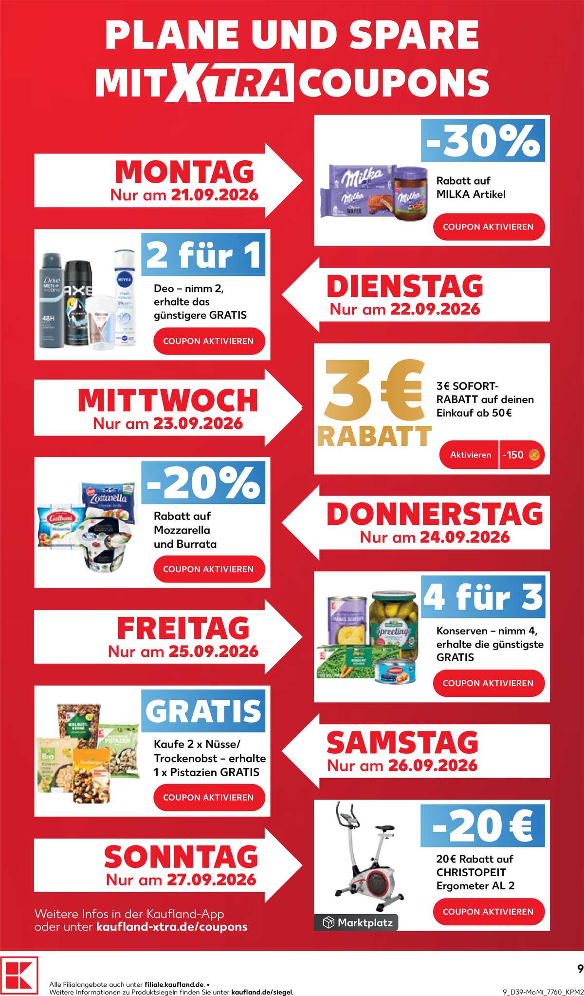 Leták Kaufland Německo 21.9.-23.9.2026 strana 9