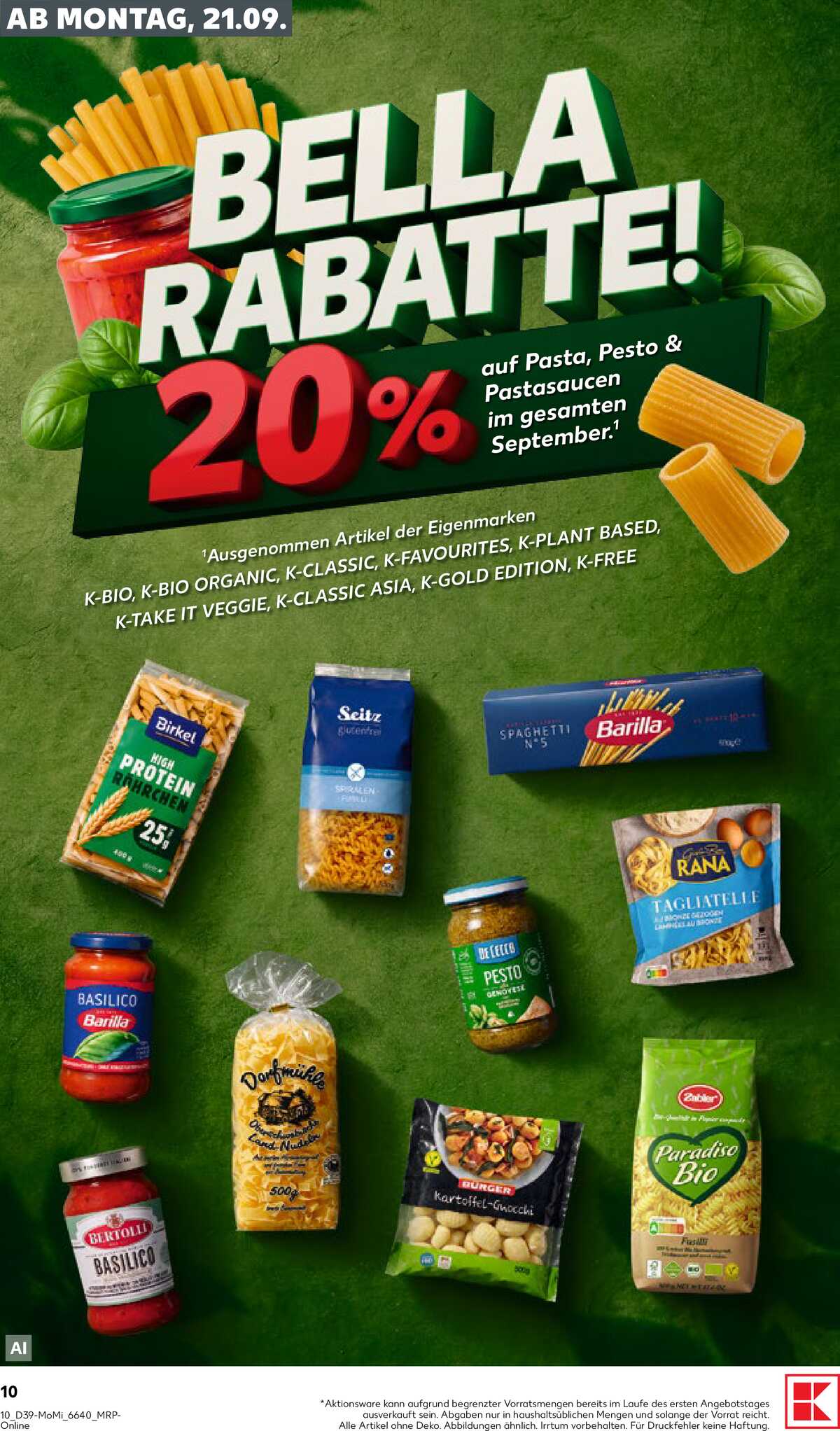 Leták Kaufland Německo 21.9.-23.9.2026 strana 10