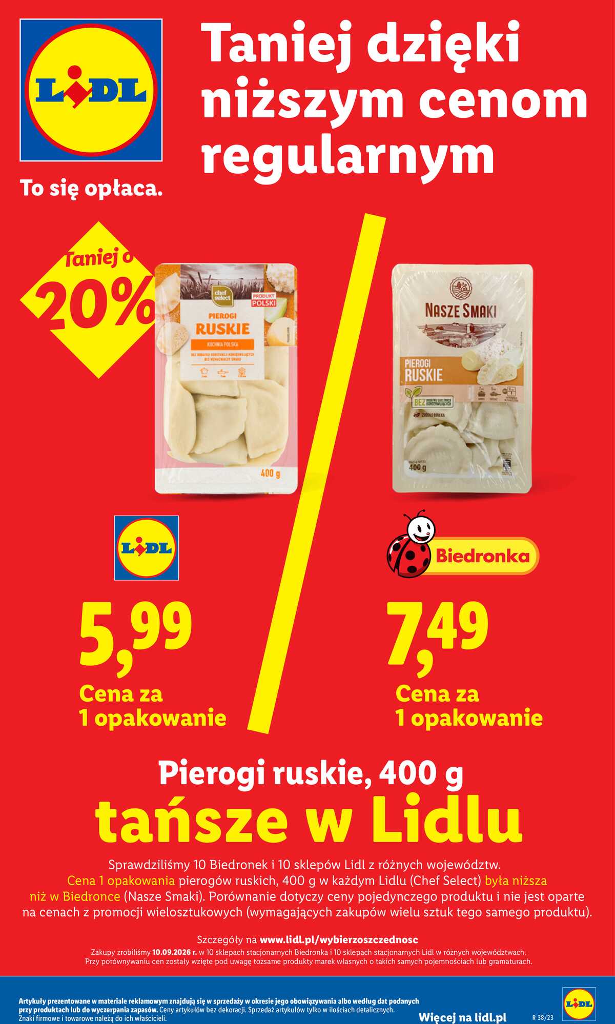 Leták Lidl Polsko 17.9.-19.9.2026 - Leták platí od 17. 9. do 19. 9. strana 7