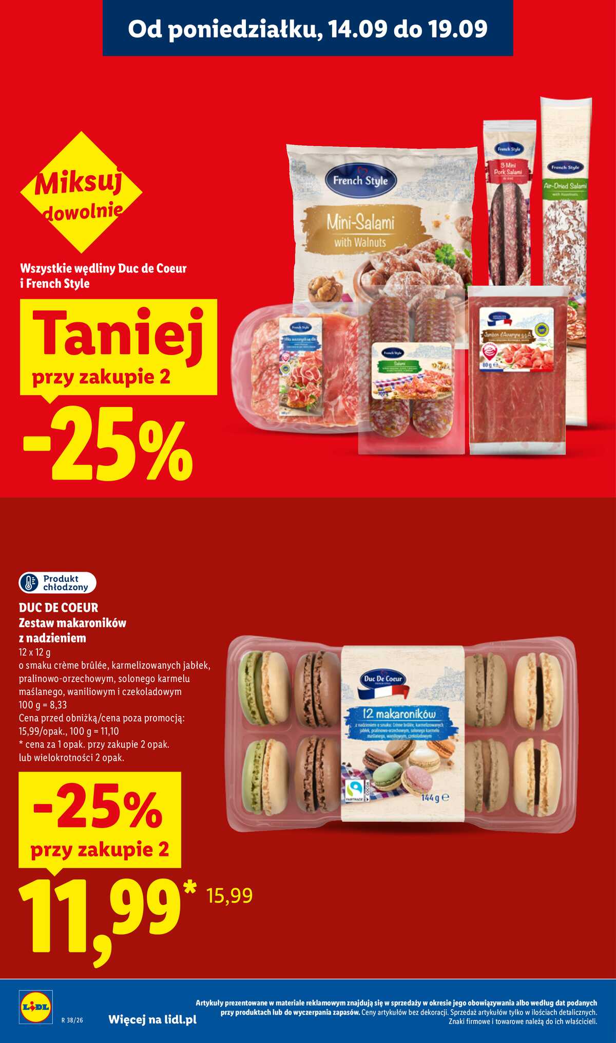 Leták Lidl Polsko 17.9.-19.9.2026 - Leták platí od 17. 9. do 19. 9. strana 28