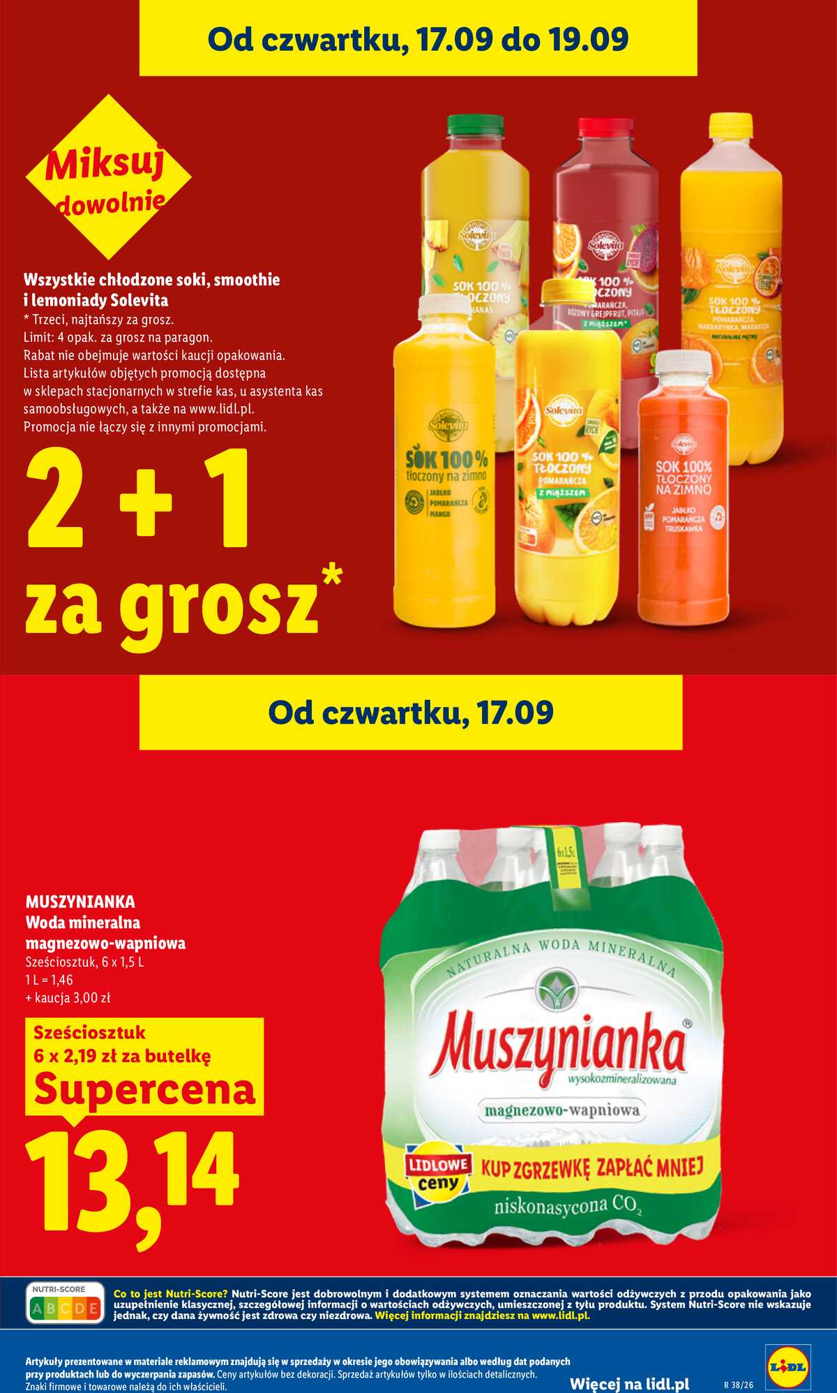 Leták Lidl Polsko 17.9.-19.9.2026 - Leták platí od 17. 9. do 19. 9. strana 29