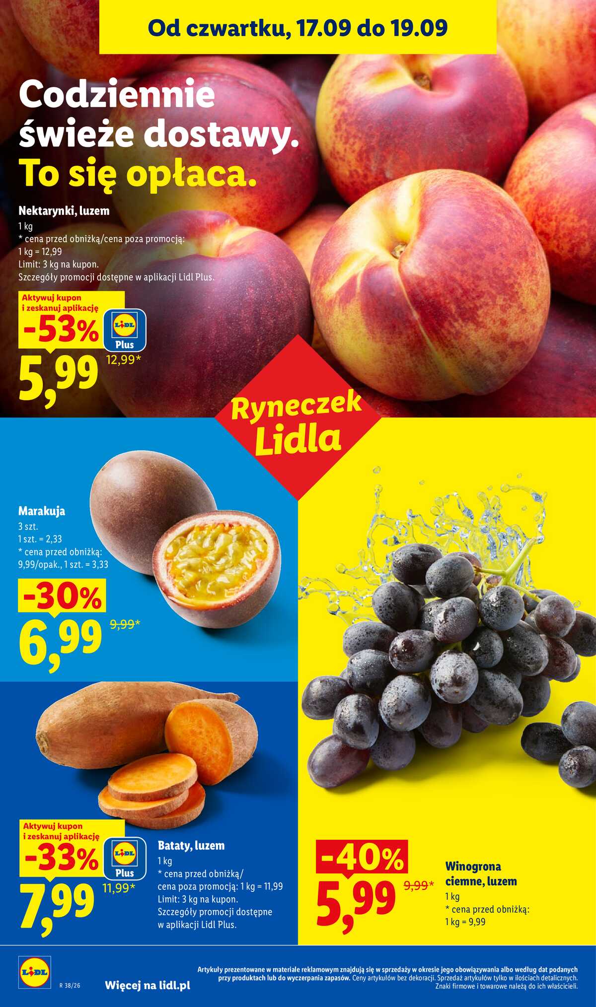 Leták Lidl Polsko 17.9.-19.9.2026 - Leták platí od 17. 9. do 19. 9. strana 44