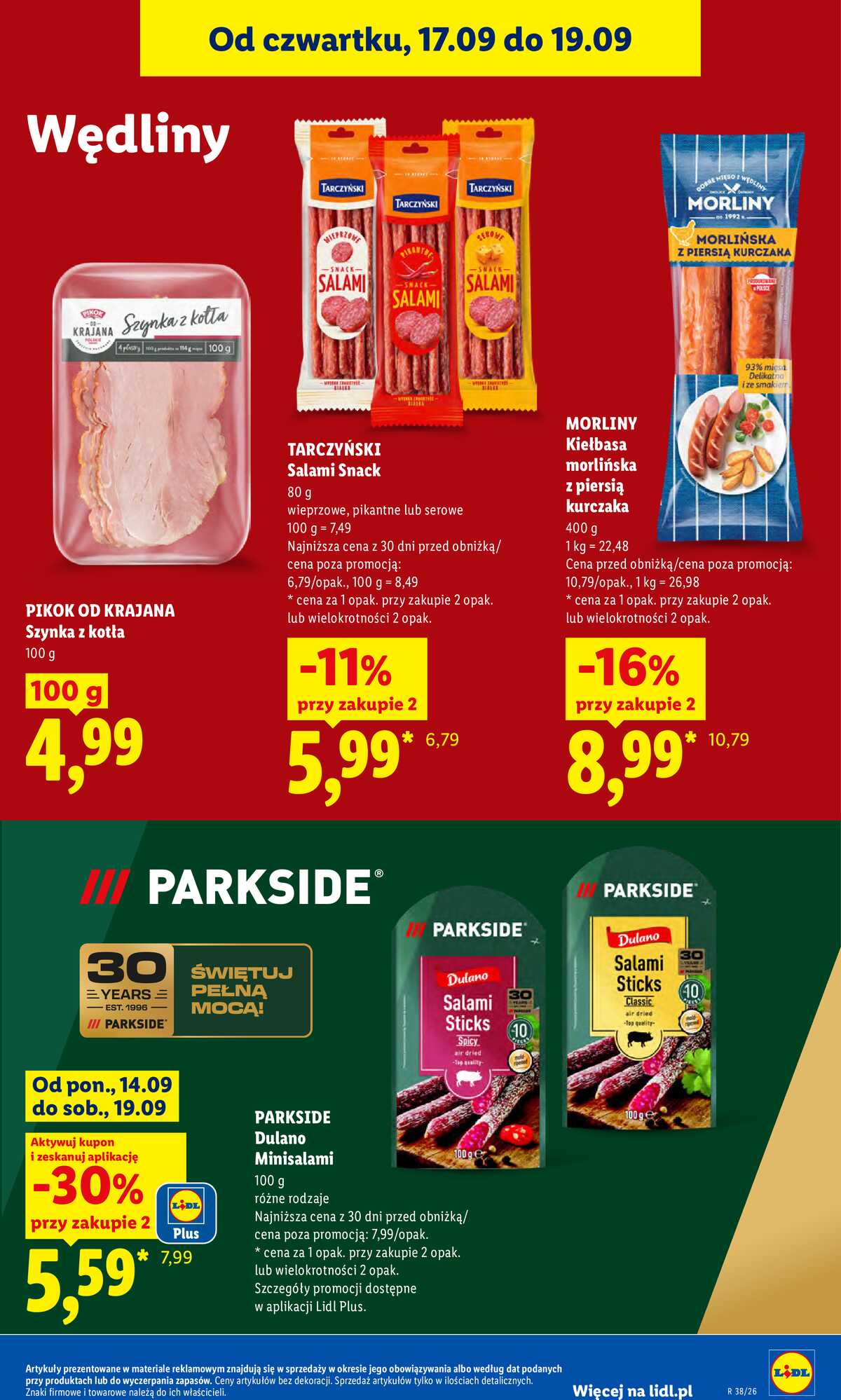 Leták Lidl Polsko 17.9.-19.9.2026 - Leták platí od 17. 9. do 19. 9. strana 55