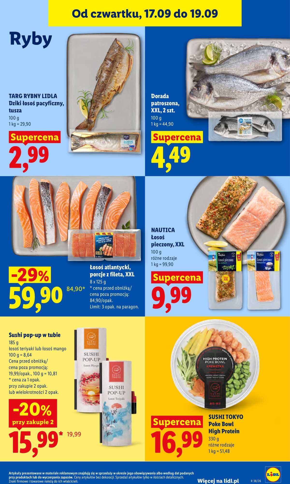Leták Lidl Polsko 17.9.-19.9.2026 - Leták platí od 17. 9. do 19. 9. strana 61