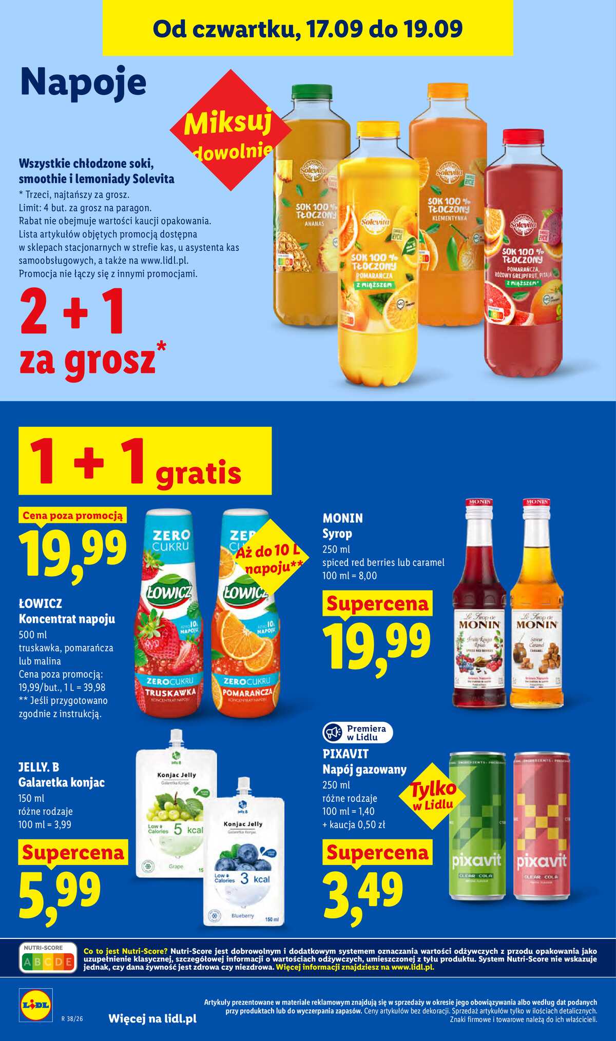 Leták Lidl Polsko 17.9.-19.9.2026 - Leták platí od 17. 9. do 19. 9. strana 64