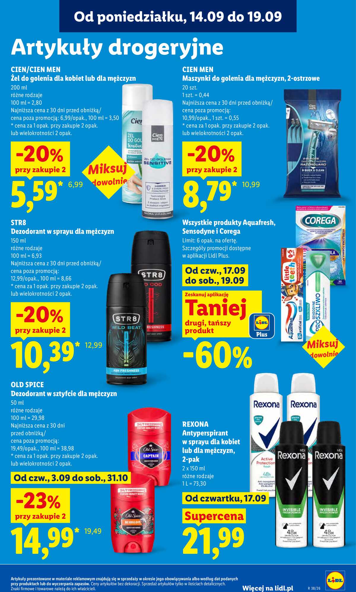 Leták Lidl Polsko 17.9.-19.9.2026 - Leták platí od 17. 9. do 19. 9. strana 87