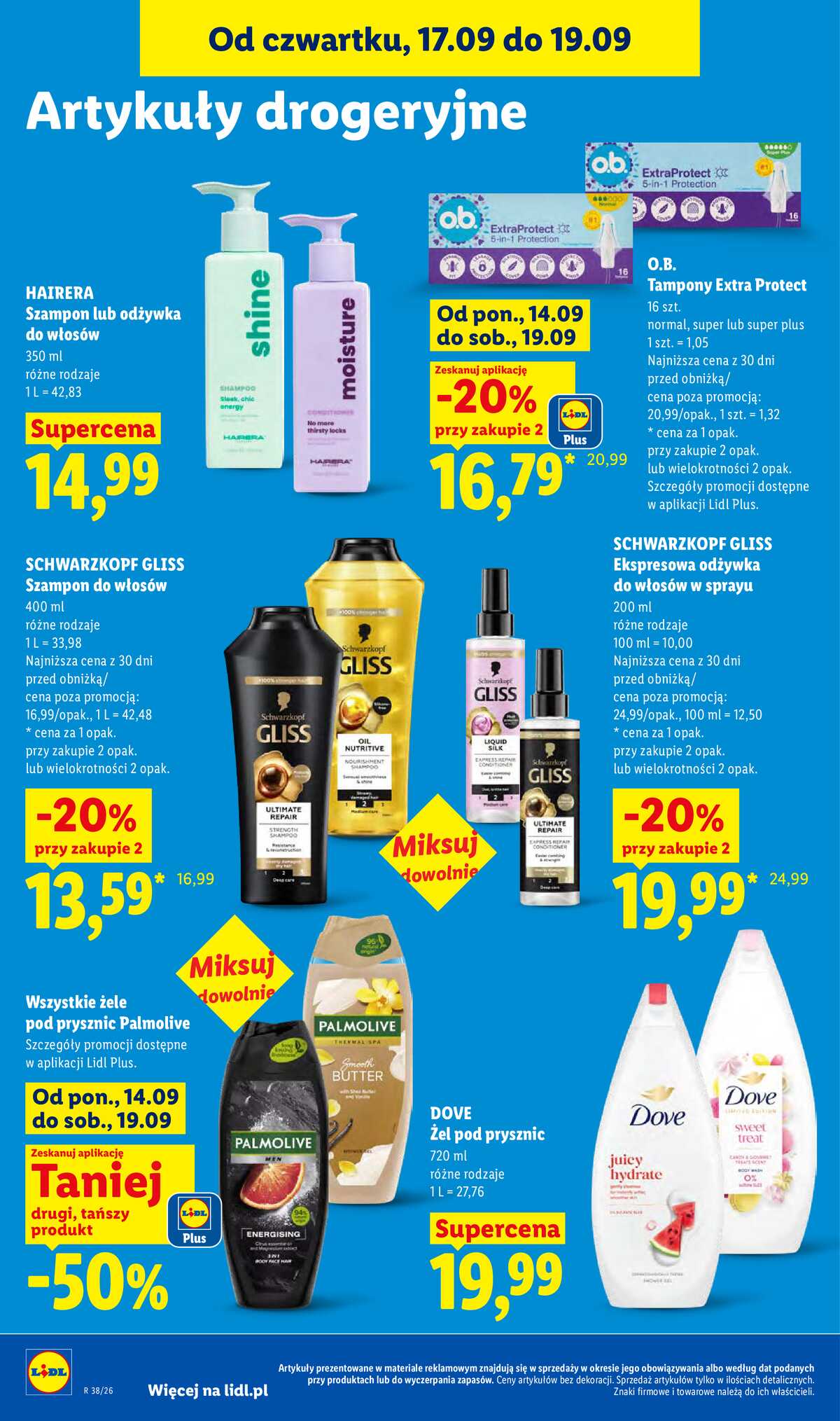 Leták Lidl Polsko 17.9.-19.9.2026 - Leták platí od 17. 9. do 19. 9. strana 88
