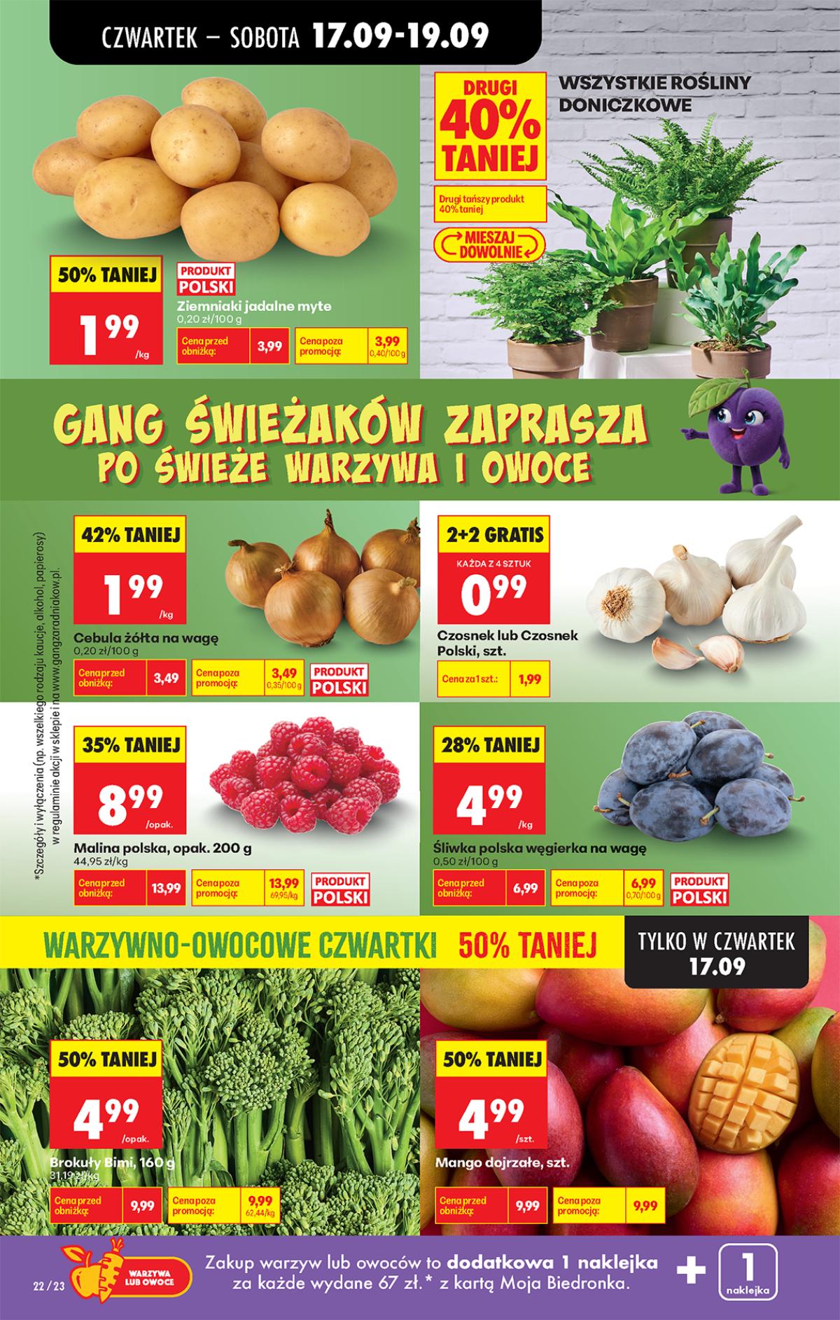Leták Biedronka Polsko 17.9.-23.9.2026 strana 34