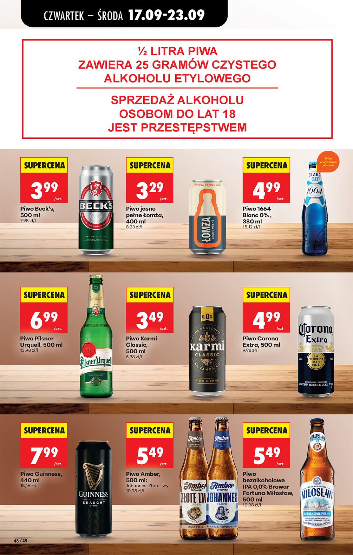 Leták Biedronka Polsko 17.9.-23.9.2026 strana 72