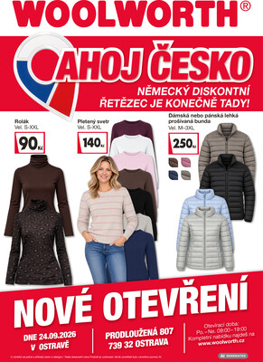 Woolworth Ostrava od 24.9. do 27.9.2026