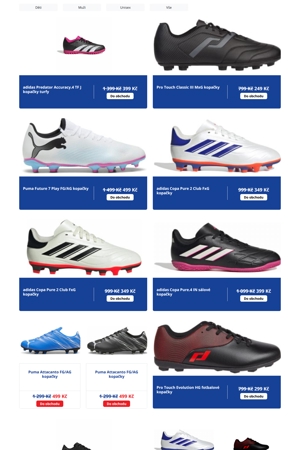 Intersport Kopačky a míče - 18. 9. 2026