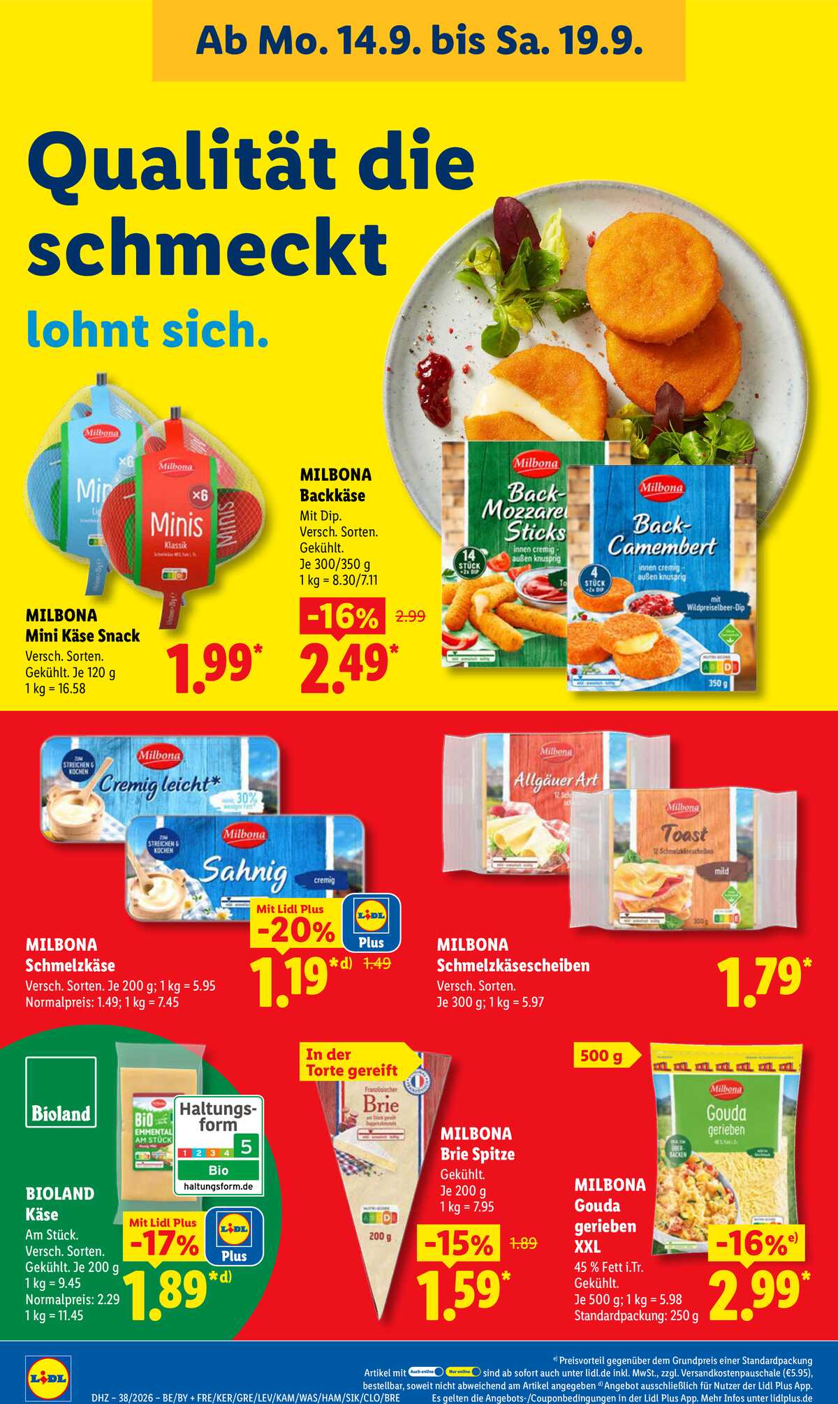 Leták Lidl Německo 14.9.-19.9.2026 strana 20