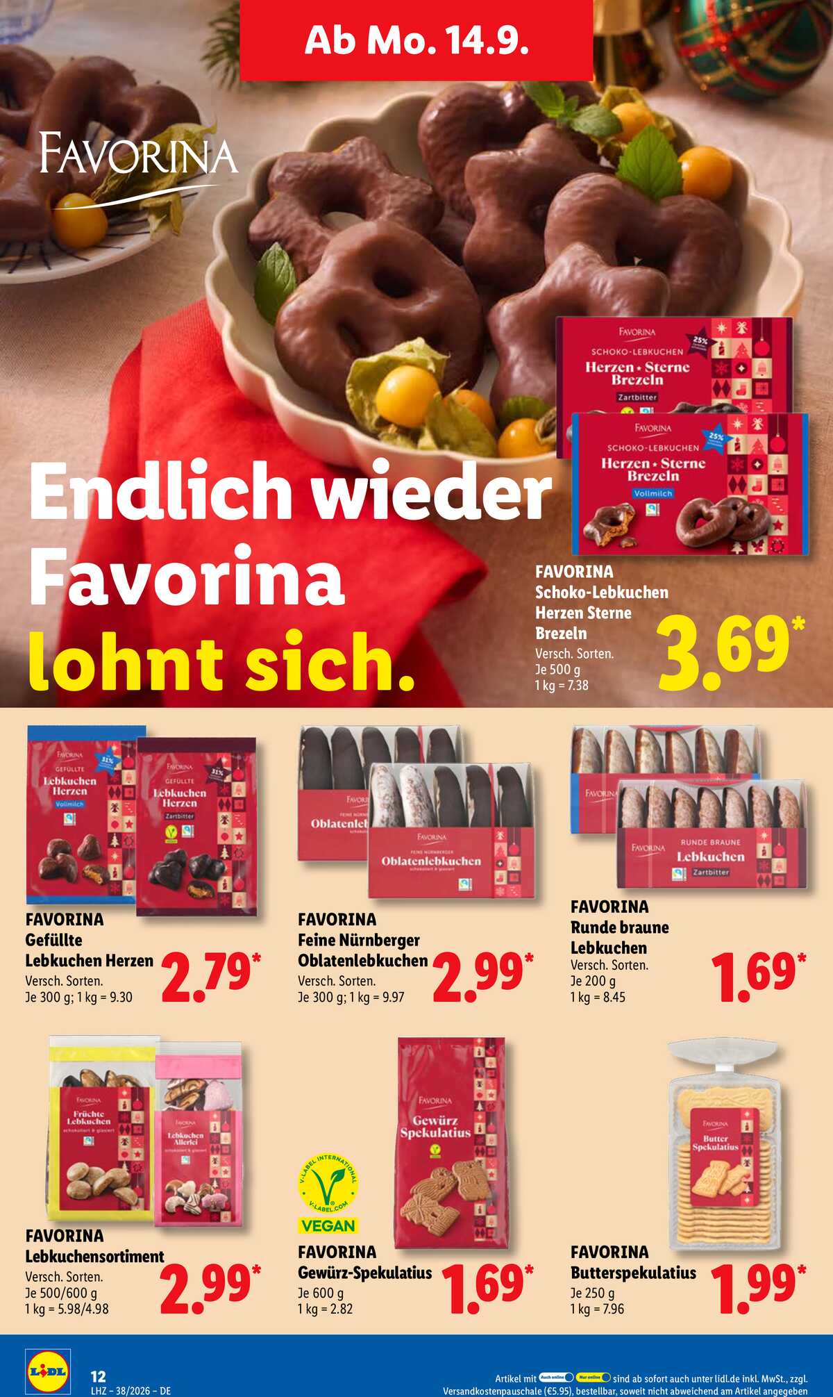 Leták Lidl Německo 14.9.-19.9.2026 strana 26