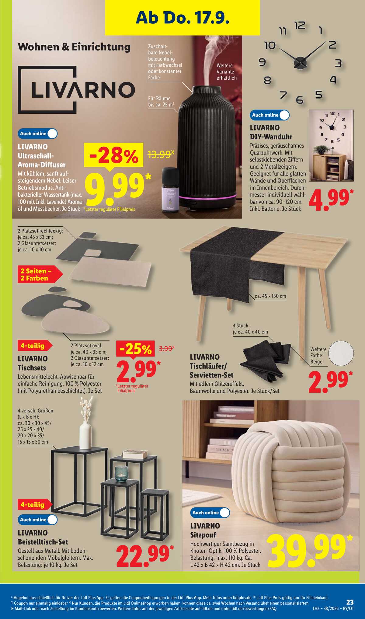 Leták Lidl Německo 14.9.-19.9.2026 strana 43