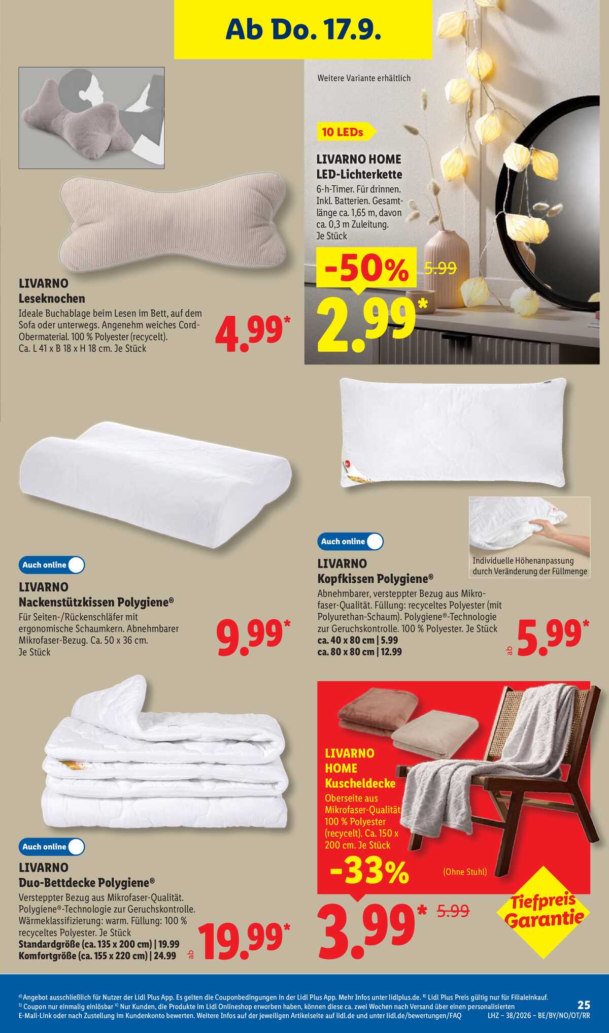 Leták Lidl Německo 14.9.-19.9.2026 strana 45