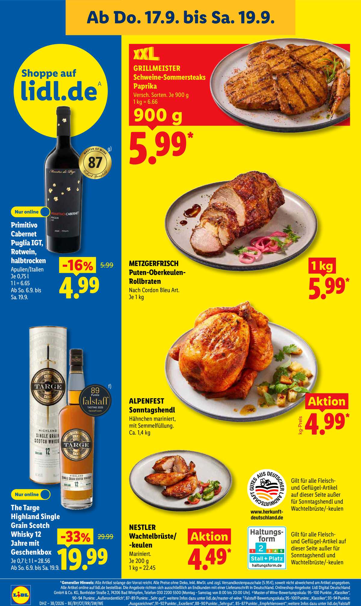 Leták Lidl Německo 14.9.-19.9.2026 strana 56