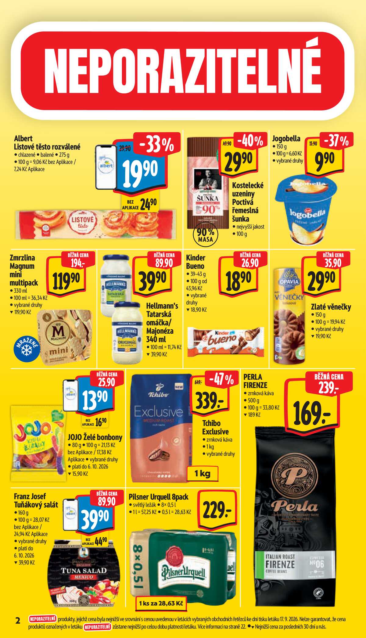 Albert Supermarket od 23.9. do 29.9.2026 strana 2