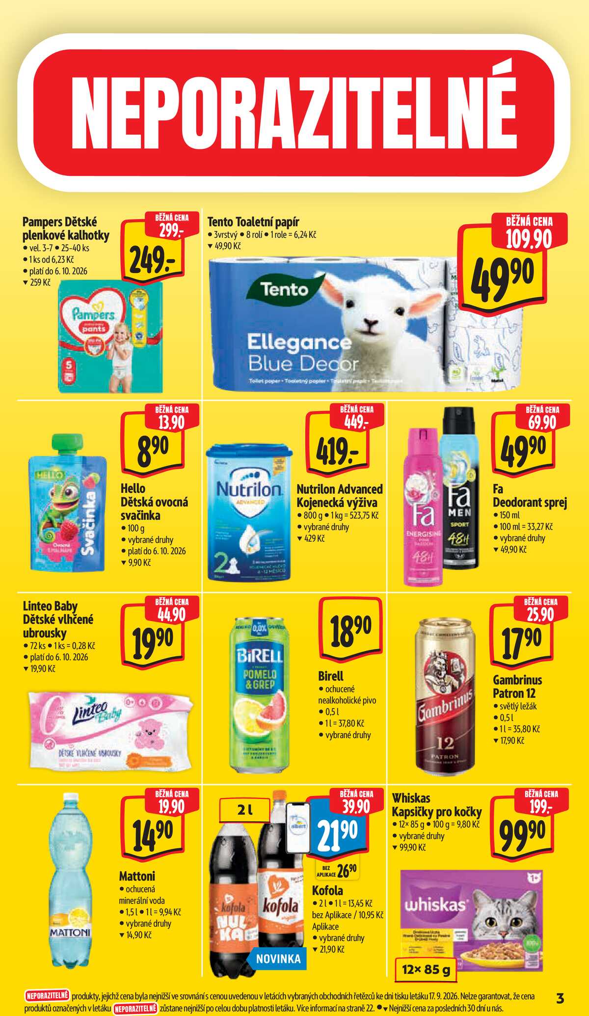 Albert Supermarket od 23.9. do 29.9.2026 strana 3