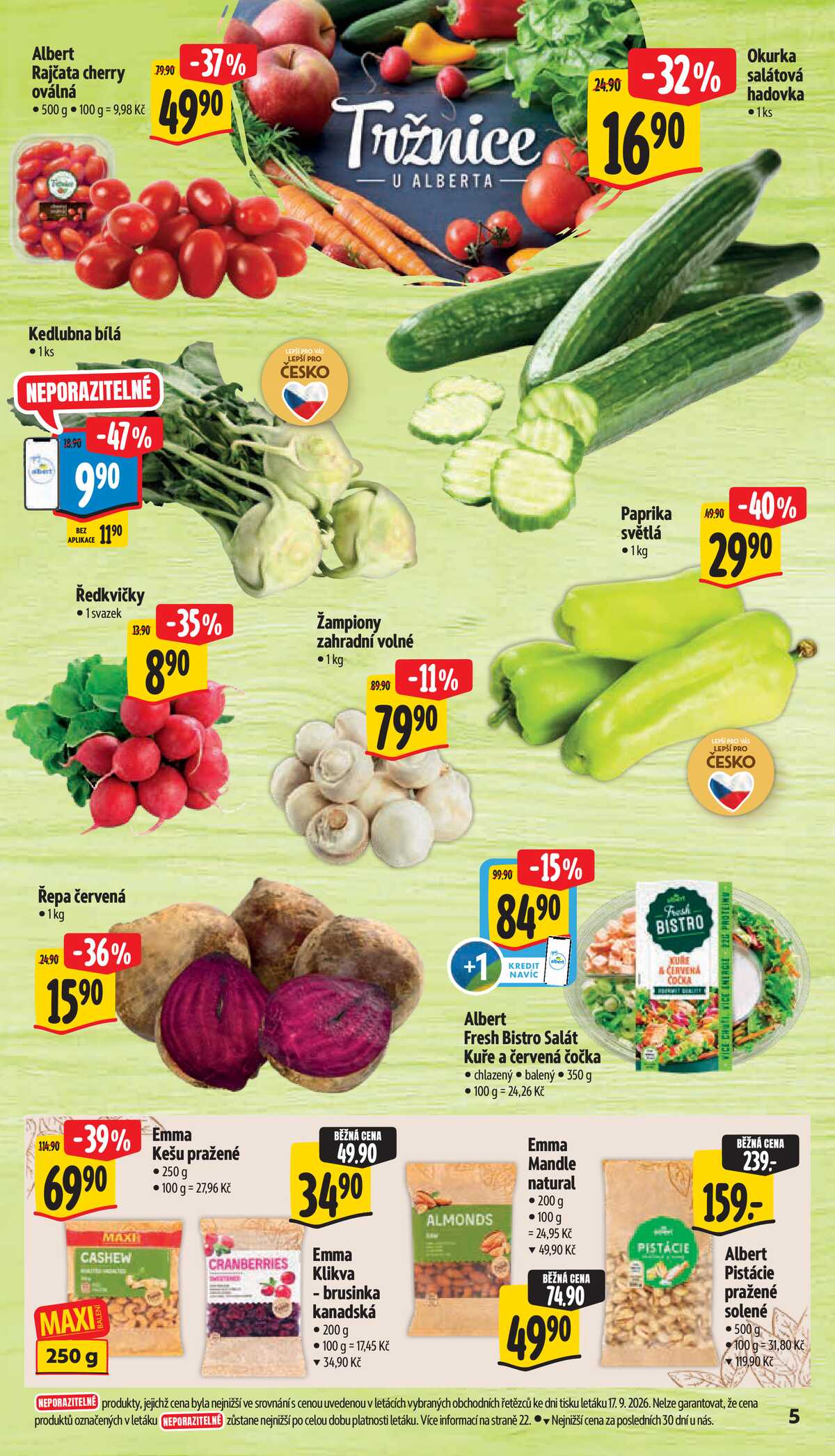 Albert Supermarket od 23.9. do 29.9.2026 strana 5