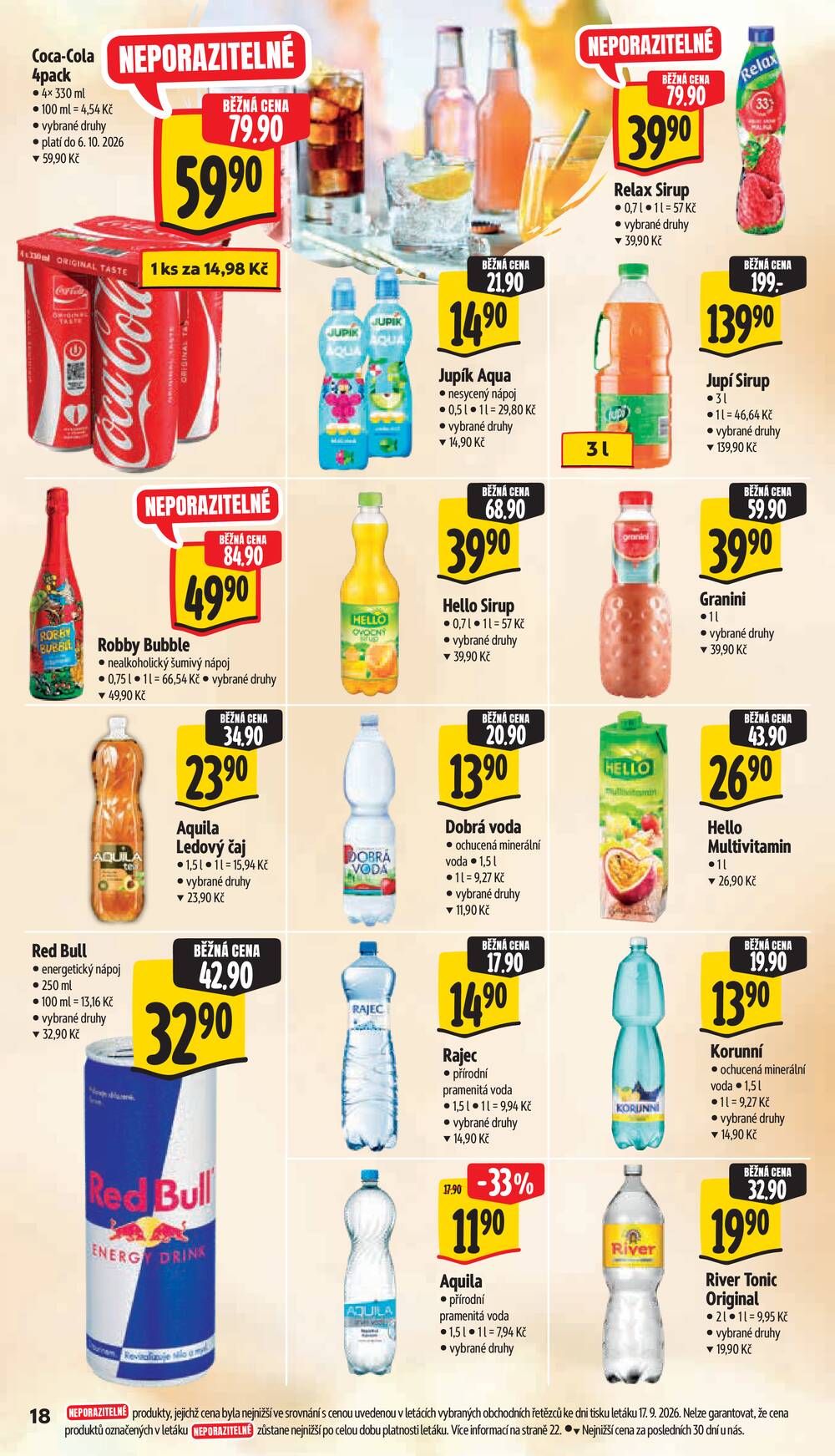 Albert Supermarket Jihomoravský od 23.9. do 29.9.2026