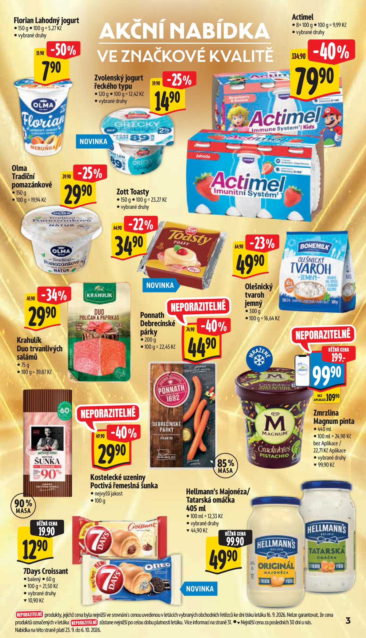 Albert  Hypermarket od 23.9. do 29.9.2026 strana 3