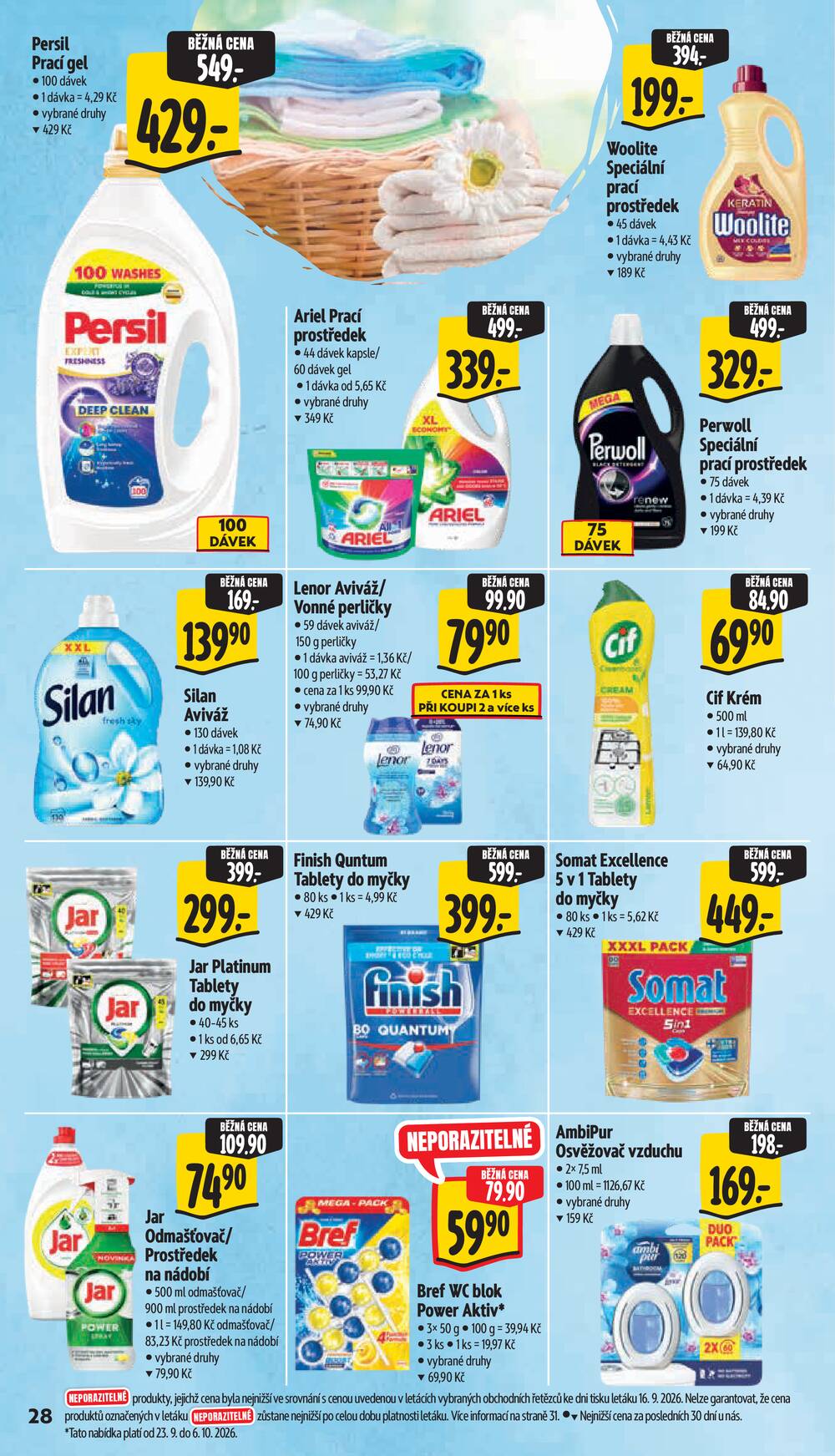 Leták Albert - Albert Hypermarket od 23.9. do 29.9.2026 - strana 32 Leták Albert - Albert Hypermarket od 23.9. do 29.9.2026 - strana 32