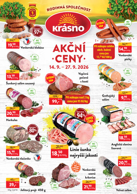 Krásno letáky