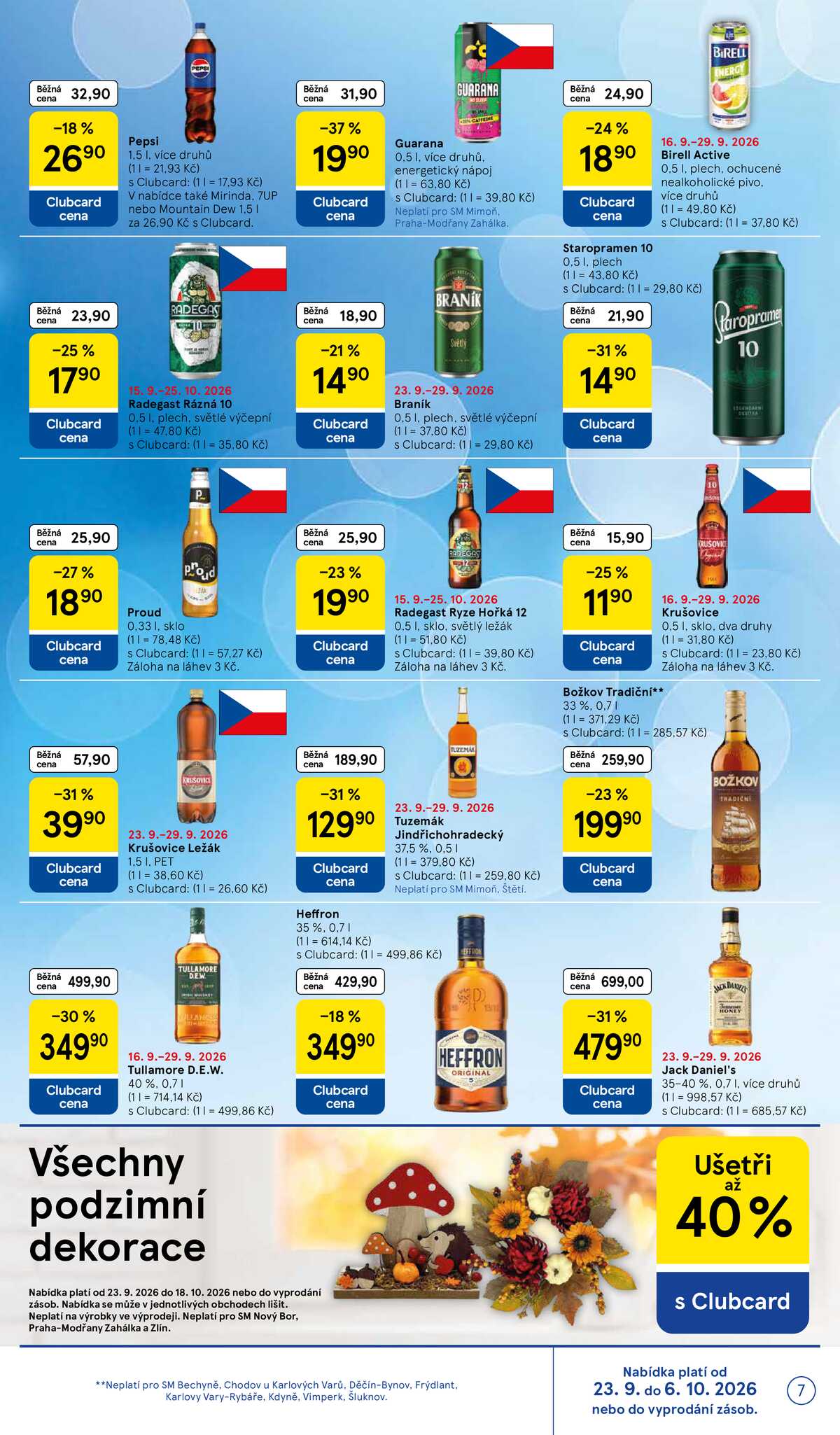 Tesco supermarkety od 23.9. do 29.9.2026 strana 7