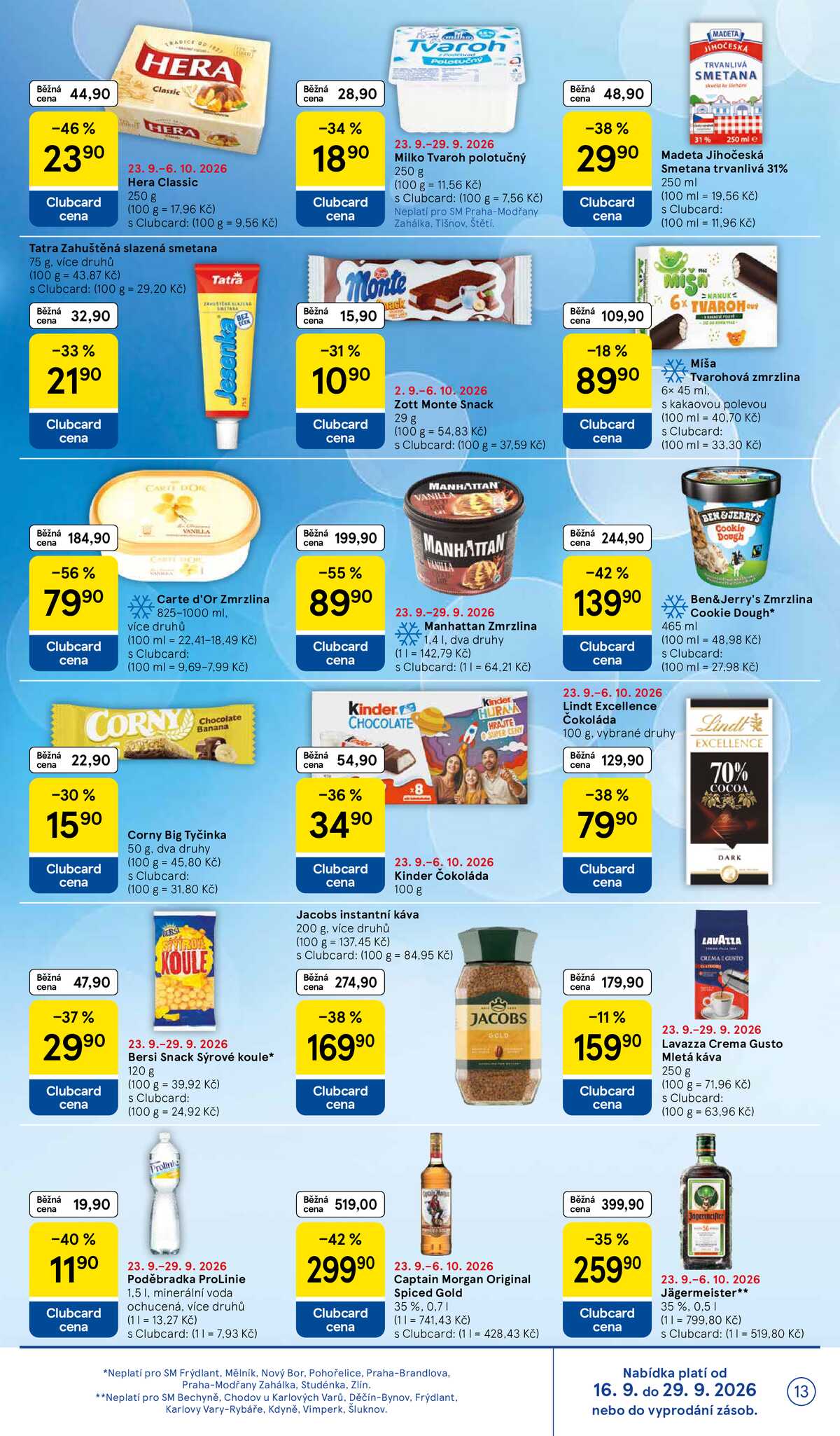 Tesco supermarkety od 23.9. do 29.9.2026 strana 13