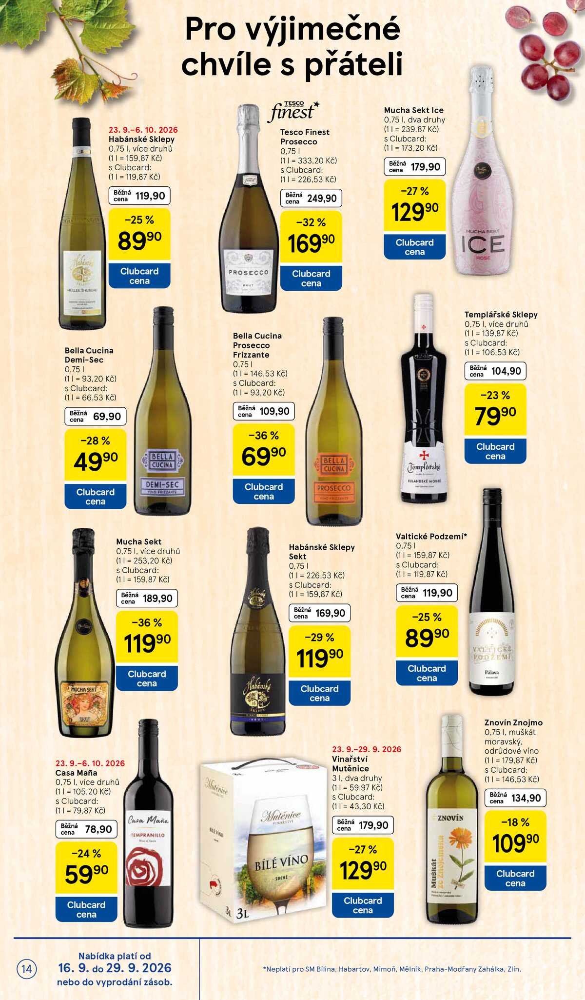 Tesco supermarkety od 23.9. do 29.9.2026 strana 14