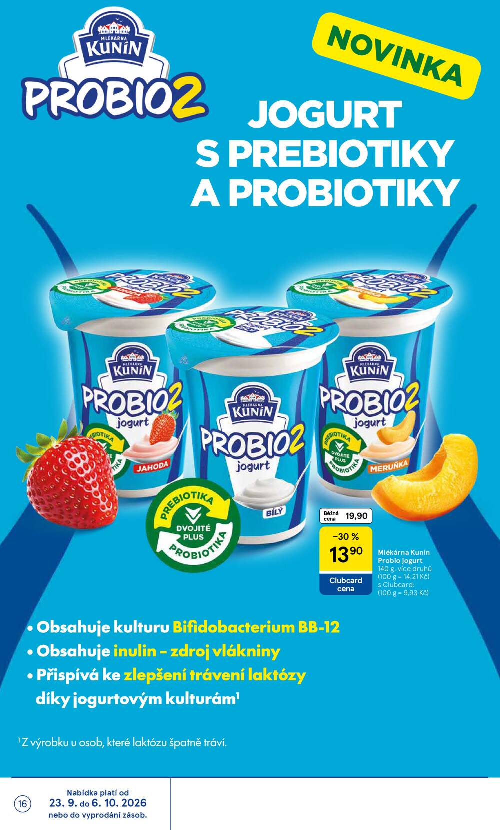 Leták Tesco - Tesco supermarkety od 23.9. do 29.9.2026 - strana 16 Leták Tesco - Tesco supermarkety od 23.9. do 29.9.2026 - strana 16