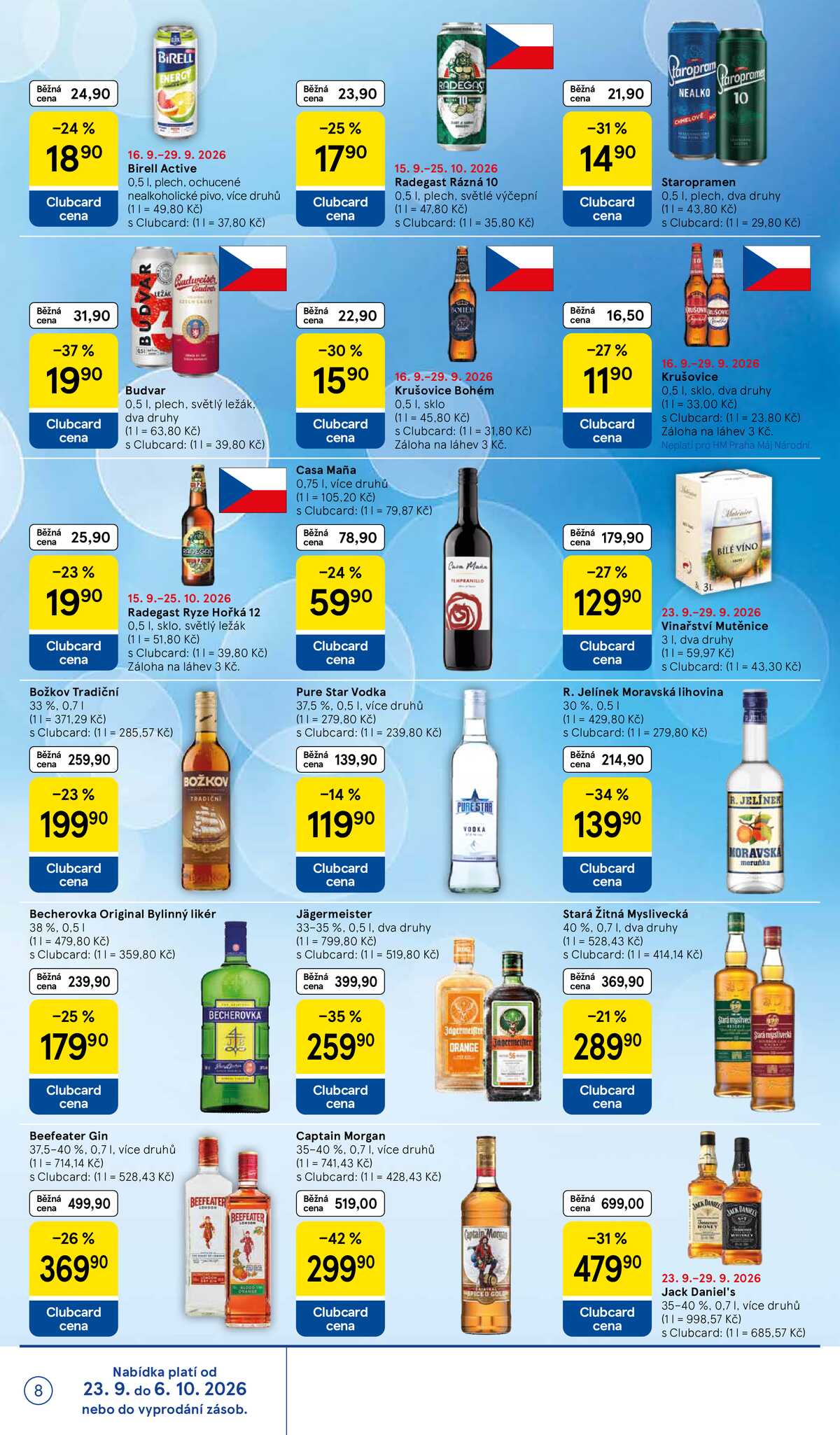 Tesco hypermarkety od 23.9. do 29.9.2026 strana 8