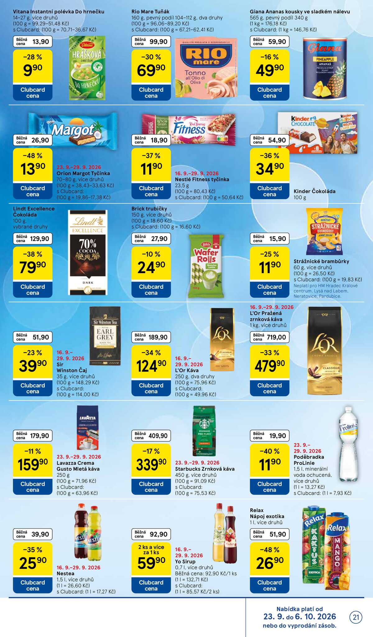 Tesco hypermarkety od 23.9. do 29.9.2026 strana 21