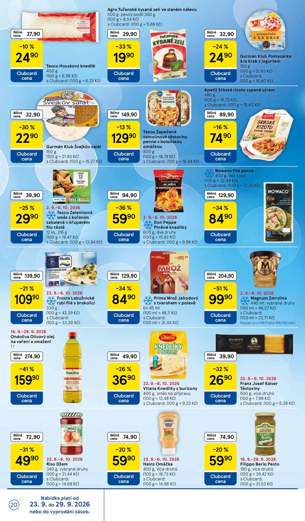 Tesco hypermarkety od 23.9. do 29.9.2026