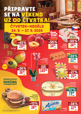BILLA od 23.9. do 29.9.2026