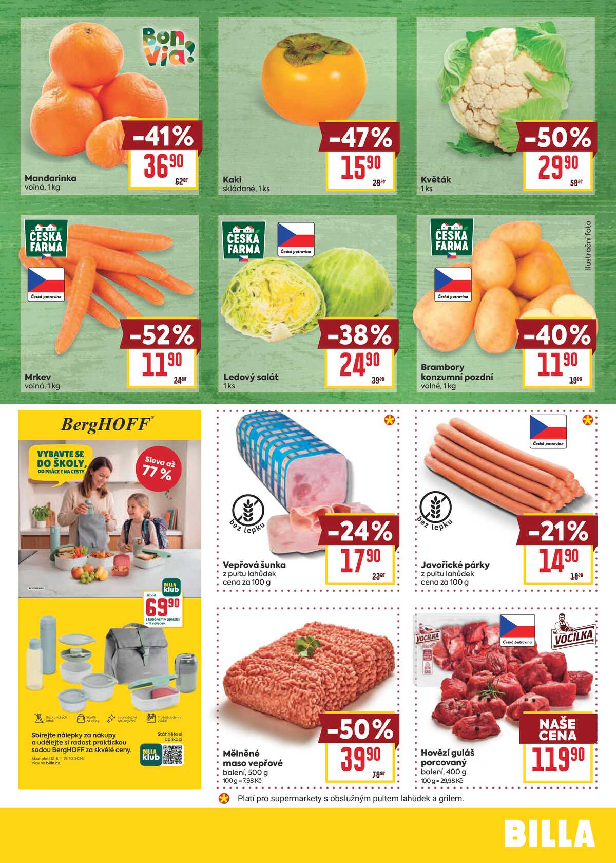 BILLA malý leták od 23.9. do 29.9.2026 strana 3