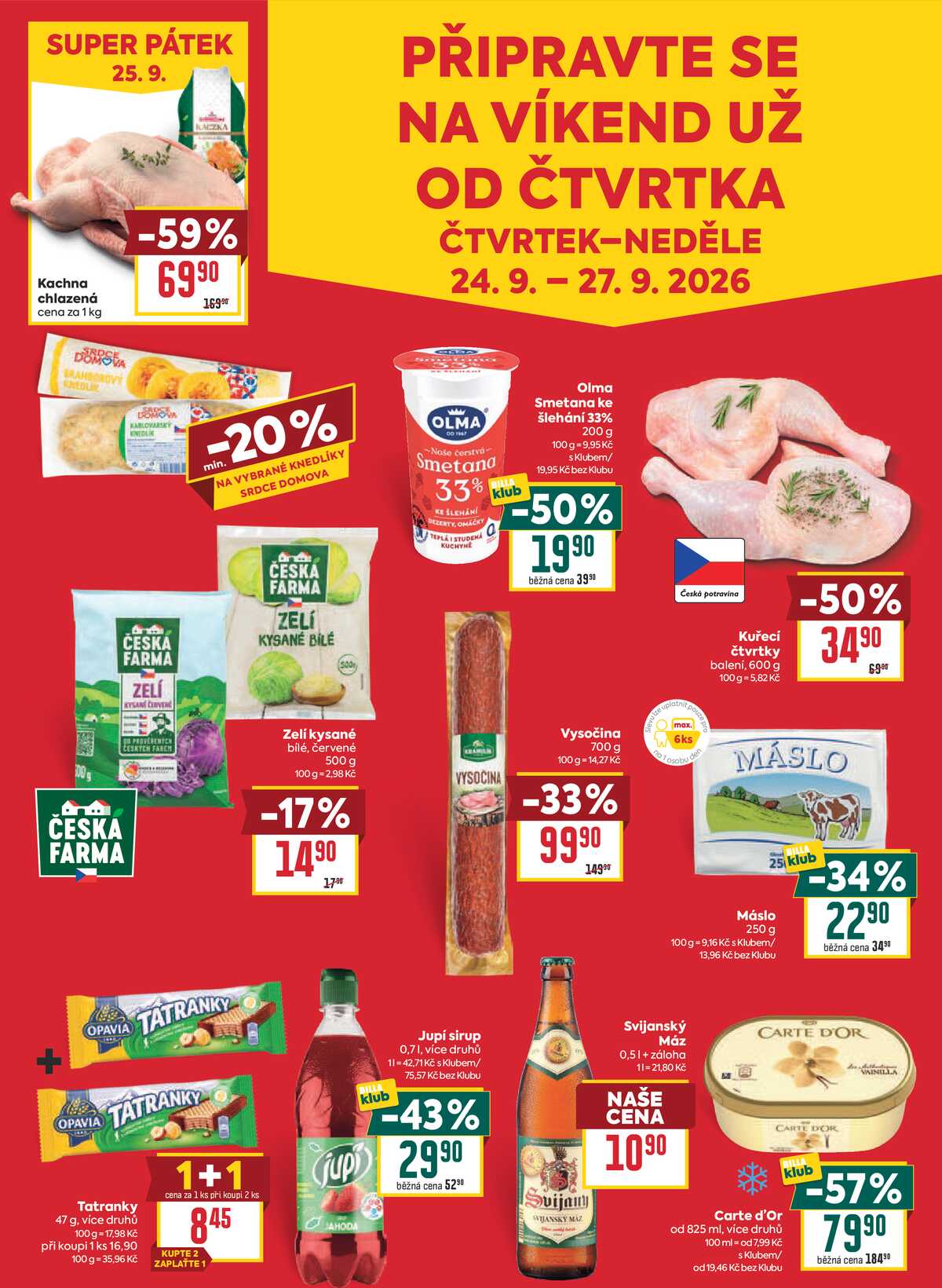 BILLA malý leták od 23.9. do 29.9.2026 strana 7
