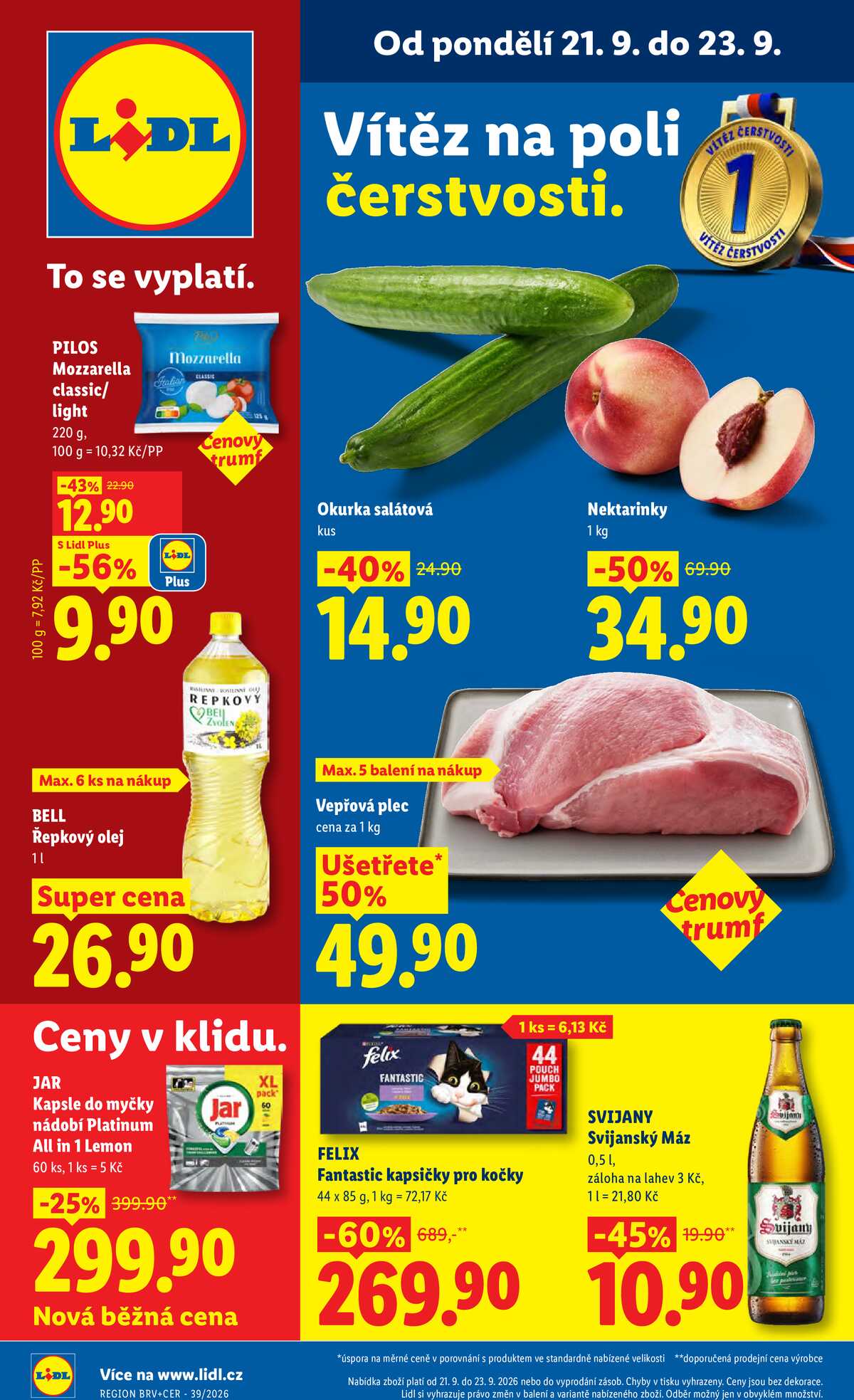 Lidl od 21.9. do 23.9.2026 strana 1