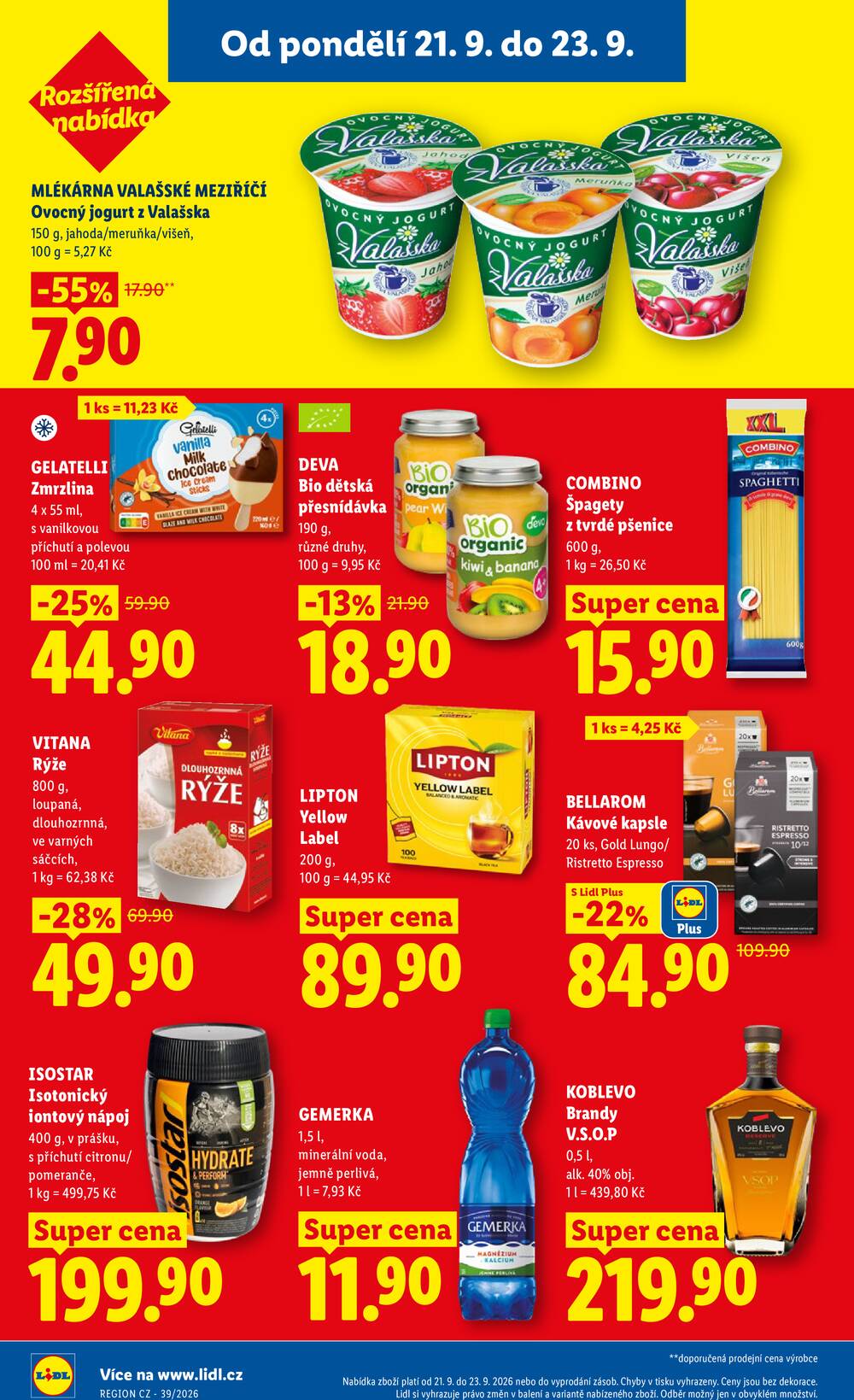 Lidl od 21.9. do 23.9.2026