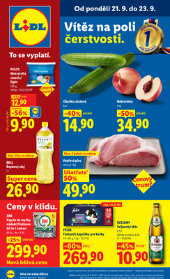 Lidl od 21.9. do 23.9.2026