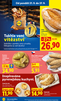 Lidl od 21.9. do 23.9.2026
