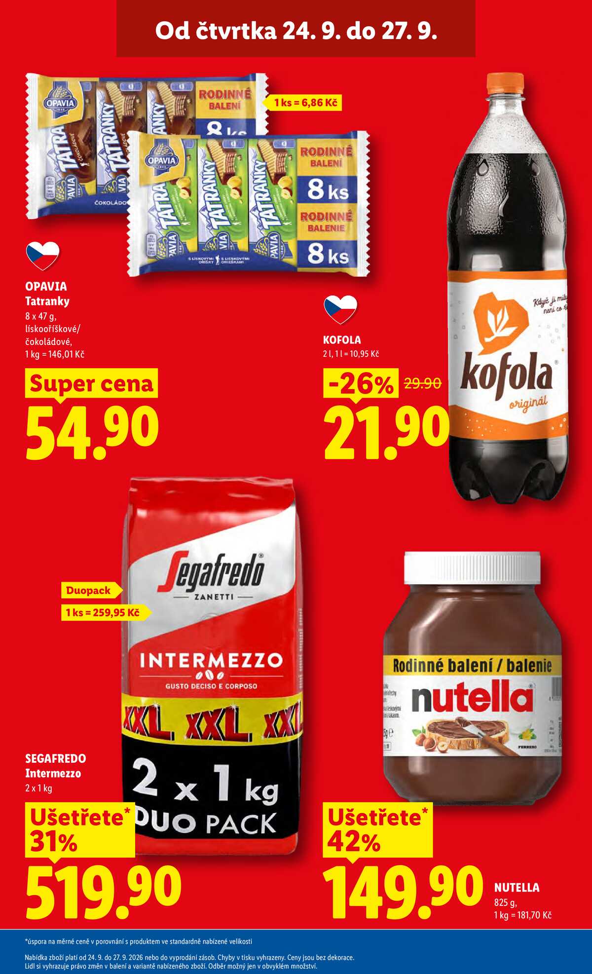 Lidl Čtvrtek od 24.9. do 27.9.2026 strana 3