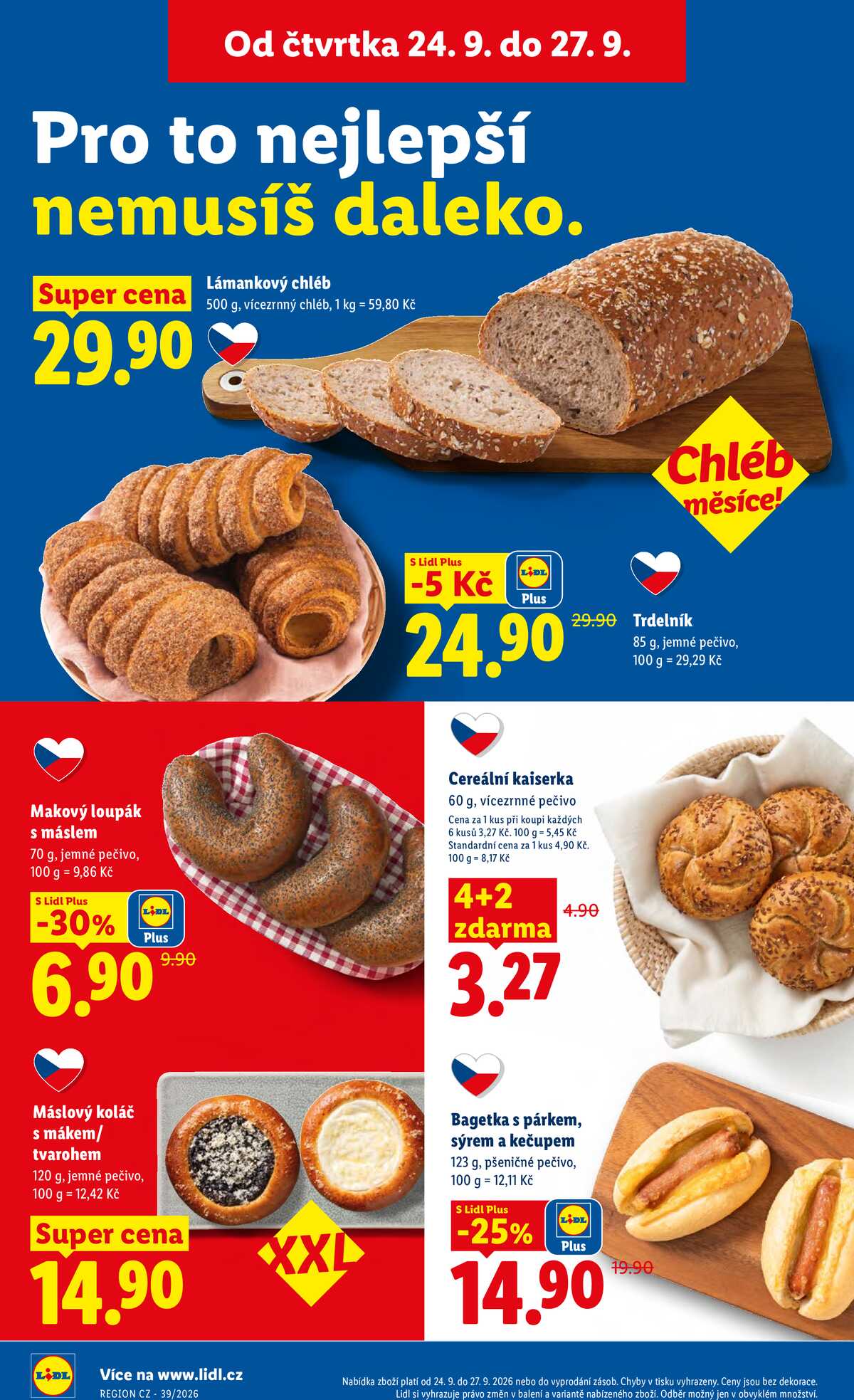 Lidl Čtvrtek od 24.9. do 27.9.2026 strana 18