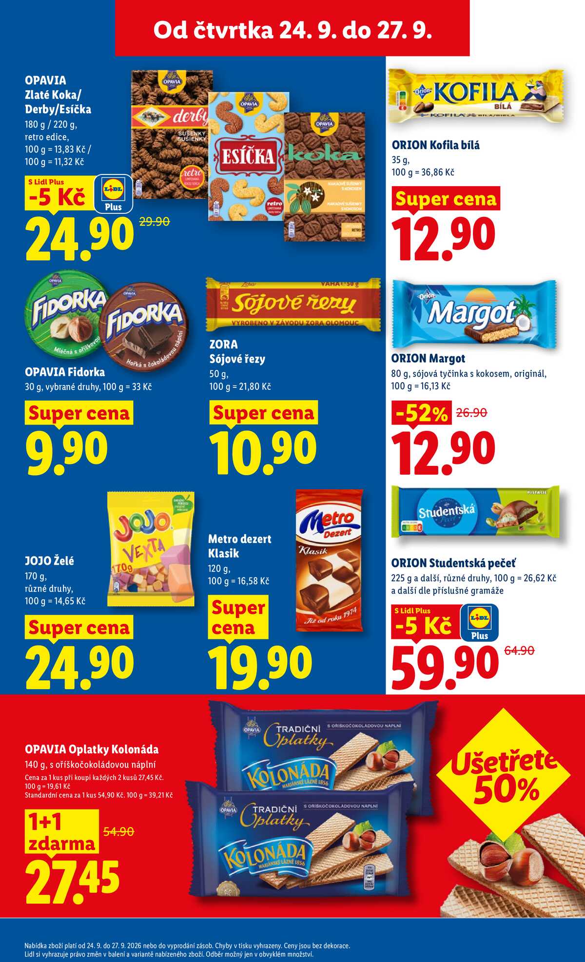 Lidl Čtvrtek od 24.9. do 27.9.2026 strana 23