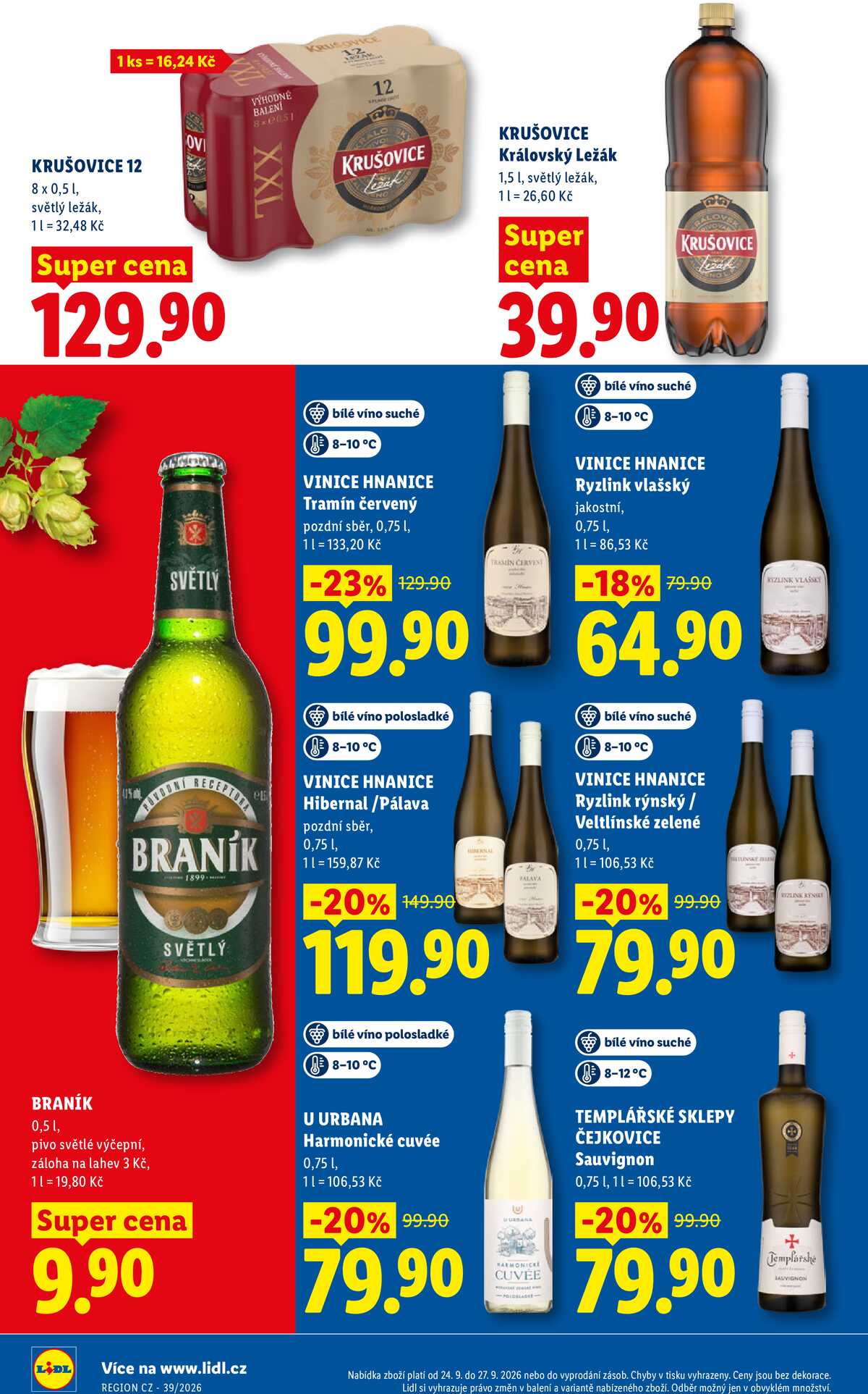 Lidl Čtvrtek od 24.9. do 27.9.2026 strana 24