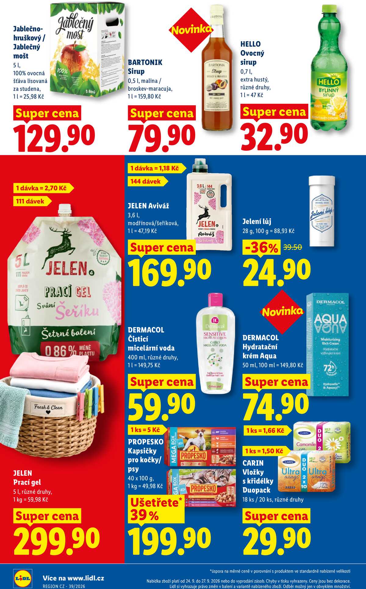 Lidl Čtvrtek od 24.9. do 27.9.2026 strana 26