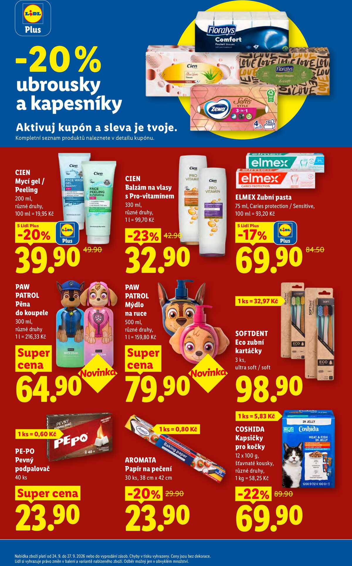 Lidl Čtvrtek od 24.9. do 27.9.2026 strana 29