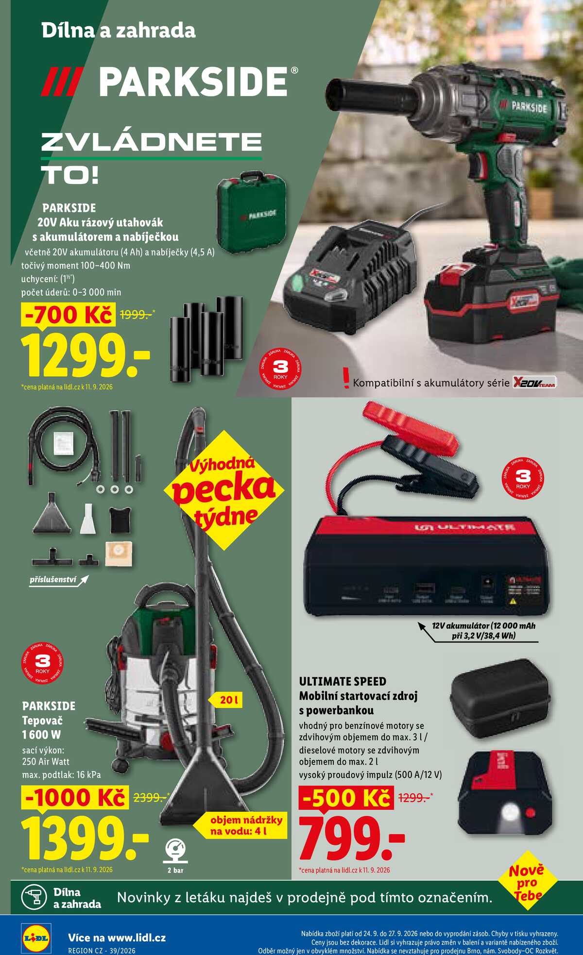 Lidl Čtvrtek od 24.9. do 27.9.2026 strana 30