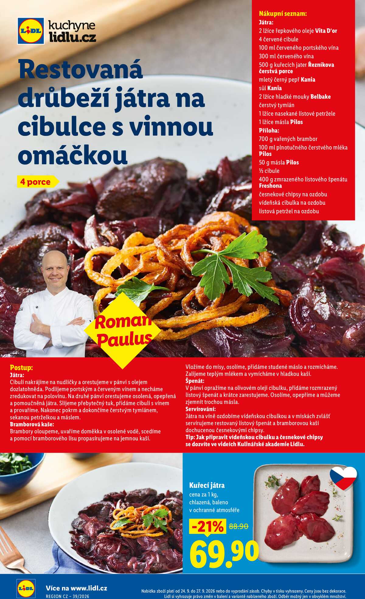 Lidl Čtvrtek od 24.9. do 27.9.2026 strana 42